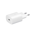 Samsung Original 25W Single Port, Type-C Fast Charger, (Cable not Included), White