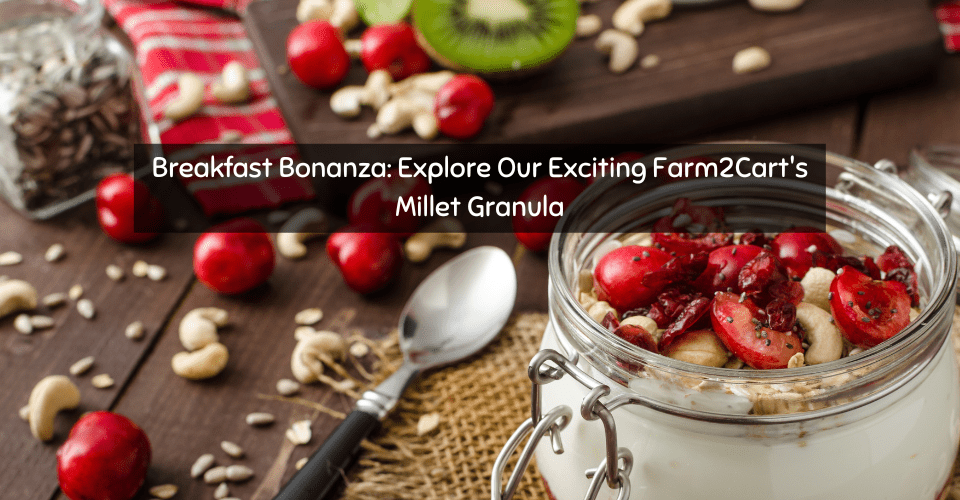 Breakfast Bonanza Explore Our Exciting Farm2Cart's Millet Granula