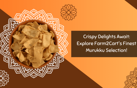 Crispy Delights Await: Explore Farm2Cart's Finest Murukku Selection!